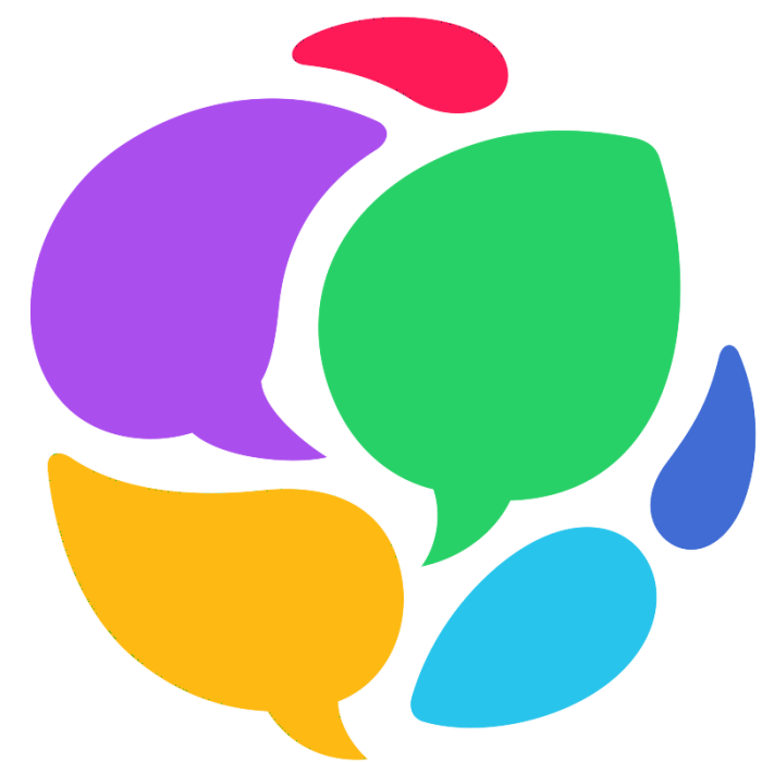 [IMAGE] The GroundSource logo: a conversation balloon composed of smaller multicolored balloons